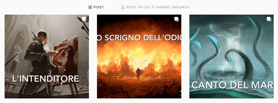 Storie Fantasy da un minuto su Instagram